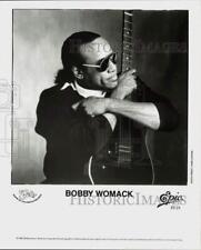 1989 Press Photo Musician Bobby Womack - srp12968 picture