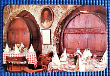 Vtg c1960s Emily Shaw's Inn The Barrel Room Restaurant Pound Ridge NY Postcard picture
