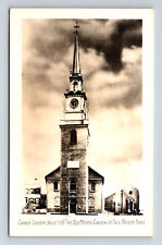 RPPC Christ Church Old North Church Exterior Boston Massachusetts MA Postcard picture