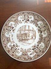 Maple Sugaring in Vermont 1860 Plate Arabia Finland picture