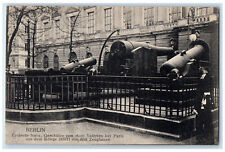 c1940's Conquers French Guns from Mont Valerien Berlin Germany Postcard picture