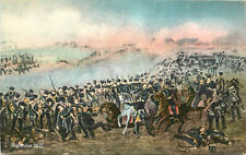 Postcard Depicting Battle of Waterloo 1815 Taking the Church Yard of Plancenoit picture