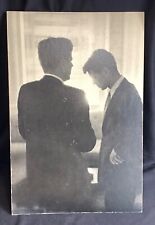 Large Vintage John F Kennedy JFK & Brother Bobby Reprint Photo Jacques Lowe picture