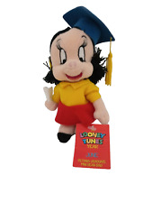 Vintage 1999 Looney Tunes Year June Petunia Graduate Mini Bean Bag NWT picture