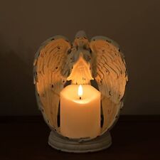 Angel Figurines Memorial Candle Holder 8.5