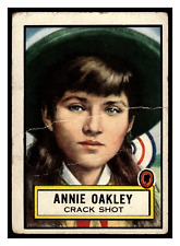 1952 Topps Look n See Annie Oakley #46 Crack Shot picture
