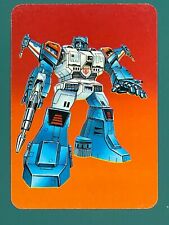 1985 Hasbro Transformers Series One Card #20 - Top Spin picture