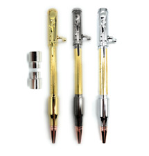 3-Pack Bolt Action Pen Kit || Gold, Silver, Gunmetal || Barn Ridge Woodcraft picture
