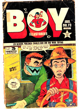 50%$ OFF GUIDE Boy Comics # 73   1952  Rough Copy Good- Reader Copy picture