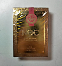 NOC V2 Golden Luxury Collection Playing Cards Decks Riffle Shuffle HOPC picture
