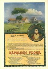 NAPOLEON FLOUR WORTHY OF YOUR PATRONAGE AT ALL RETAIL GROCERS QUALITY FLOUR picture
