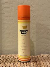 VTG Faberge Happy Hair Lusterizer Spray Tall Can 9 oz Retro Collectible *READ* picture