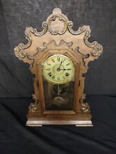 Antique Seth Thomas Parlor Kitchen Mantle Clock Works No Chime Missing picture