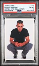 1998 Panini Smash Hits Planet Pop Robbie Williams #140 PSA 6 Pop 1 None Higher picture