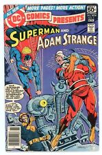 DC Comics Presents #3 Superman and Adam Strange 1978 picture