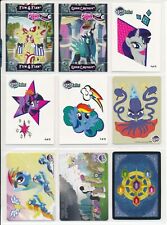 Enterplay My Little Pony Stickers tattoos Chase Insert Mixed Lot (9) Cards #12 picture