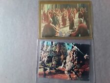 1994 SkyBox MORTAL KOMBAT - The CHOSEN ONE #15 + The Statuary Garden #27 Cards picture