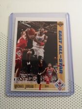 Michael Jordan Chicago Bulls NBA Card Upper Deck 91 92 East All Star #69 picture