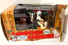 Vintage 1998 Wang's International Barnyard Carolers 8 Songs Motion Activated picture