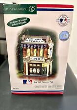 Department 56 Christmas in the City Series New York Yankees Pub - NEW IN BOX picture