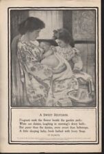 1902 IVORY SOAP ALICE HOME DECOR NURSERY ALICE BARBER STEPHENS ARTIST AD 9923 picture