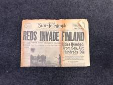 1939 USSR Invades Finland - DAY OF - Winter War - Prelude to World War 2, WW2 M picture
