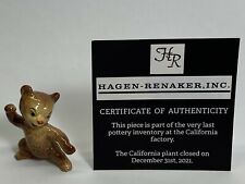Hagen Renaker #085 A-3384 Miniatures Fighting Bear Last of Factory Stock BIN picture