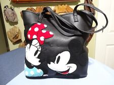 Disney Loungefly Mickey Mouse And Minnie Mouse Tote RARE Clean picture