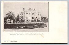 Thomaston Maine General Henry Knox Home Montpelier Streetview UDB Postcard picture
