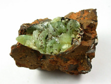 MINERALS : ANAPAITE CRYSTAL GROUP ON MATRIX FROM THE KERCH PENINSULA IN UKRAINE picture