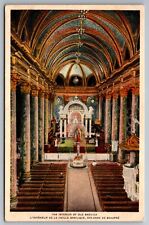 Postcard Interior Old Basilica  St Anne De Beaupre Canada  F 2 picture