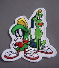 MARVIN THE MARTIAN & K9 Embroidered Iron-On Patch - 3.5