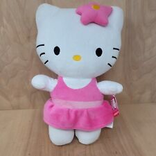 Hello Kitty Plush 10.5 In Sanrio Fiesta 2013 Pink Dress Star New NWT picture