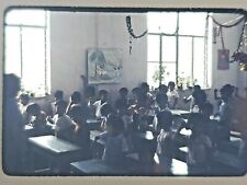 1980's Hong Kong Original 35mm Photo Slide School Classroom Scene Students picture