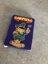 Garfield War 1978 Card Game EUC Box shows wear picture