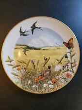 1979 Franklin Porcelain The Wheatfields In August Collector Plate Peter Barrett picture
