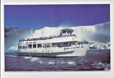 Touring Ship Maid of the Mist Niagra Falls American Falls Unposted Sleeved GUC picture