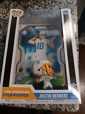 Funko POP Trading Cards: Justin Herbert Prizm Rookie Figure #08 in Case picture