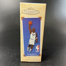 Hallmark 2002 Timberwolves Kevin Garnett Basketball NBA Keepsake Ornament NEW picture