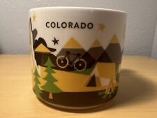 Starbucks Coffee Mug Colorado You Are Here 2013 Series 14 fl oz / 414 ml picture