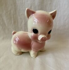 VTG 1945 REMPEL Cute Chubby Pig Piggy Ceramic Figurine 1945 picture