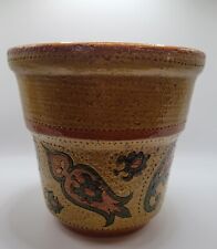 Vintage MCM Bitossi Aldo Londi Italian Pottery Planter Liberty Pot  6.5