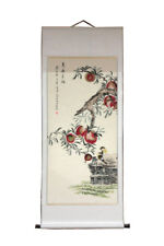 Chinese Hand Paint Fruit Tree Scenery Scroll Painting fs196 picture