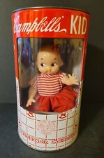 Vintage 1998 HORSMAN Dolls CAMPBELL'S KID Junior Series Soup Can Bank Girl Doll picture