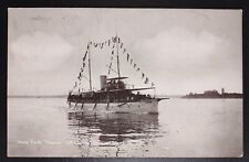 Postcard Steam Yacht Ramona Off Clayton Thousand Islands New York 1911 picture