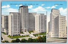 New Orleans, Louisiana LA - New Charity Hospital - Vintage Postcard - Unposted picture