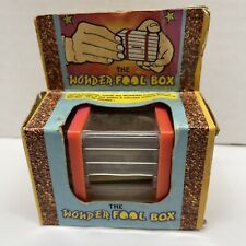 Vintage The Wonder Fool Box Magic Trick Original Box and Instructions India picture