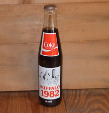 Vintage 1832-1982 Coca Cola Coke Glass Commemorative Bottle Buffalo NY picture