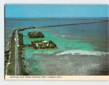 Postcard Channel Five From Channel Two, Florida Keys, Florida picture
