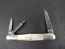vintage EDW.PARKER &Sons Solingen Germany Mother of Pearl BALLOON WHITTLER KNIFE picture